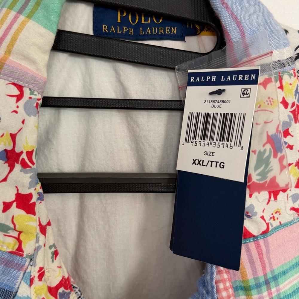 Polo Ralph Lauren Women’s Patchwork jacket size XXL - Picture 2 of 7